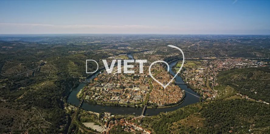 Photo TOULOUSE by VIET - vue aerienne lot et cahors