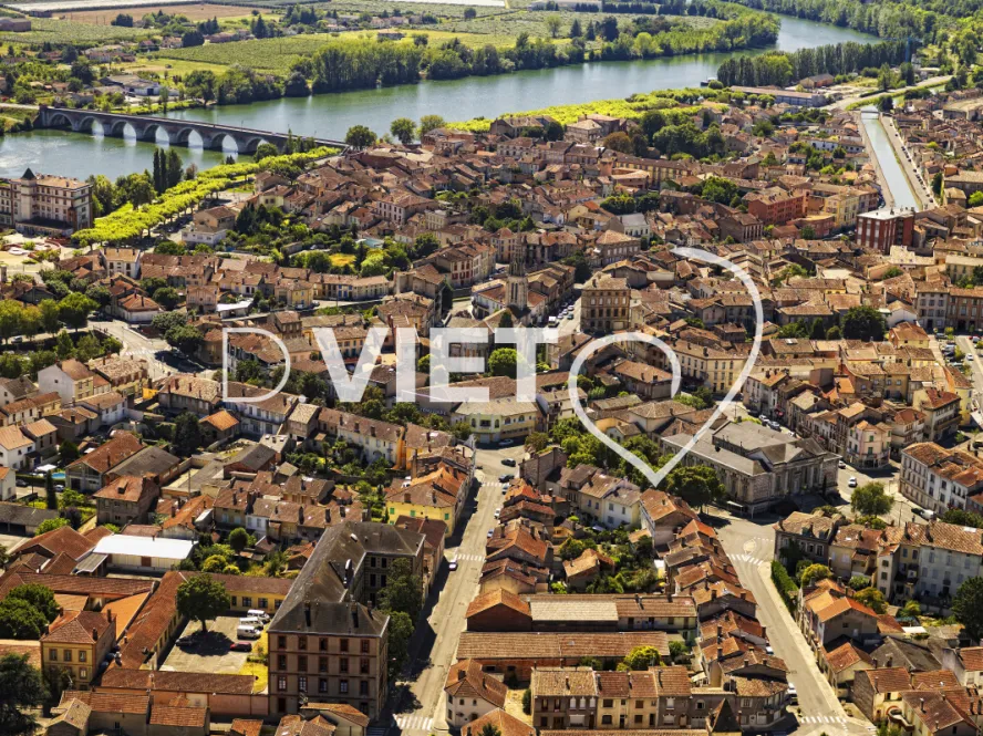 Photo TOULOUSE by VIET - la ville et le pont