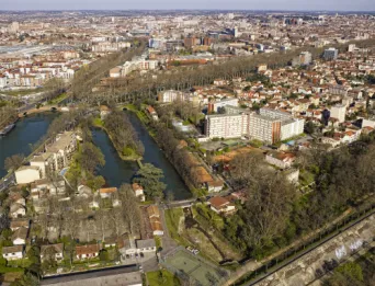 Photo TOULOUSE by VIET - Les ponts jumeaux Amidonniers