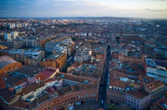 Photo TOULOUSE by VIET - Vue a&eacute;rienne Centre ville