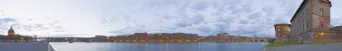 Photo TOULOUSE by VIET - Panoramique de d&eacute;but de soir&eacute;e sur la Garonne