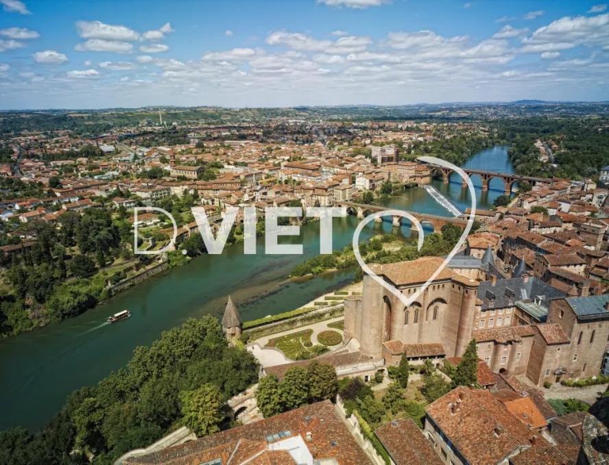 Photo TOULOUSE by VIET - Albi vue d en haut
