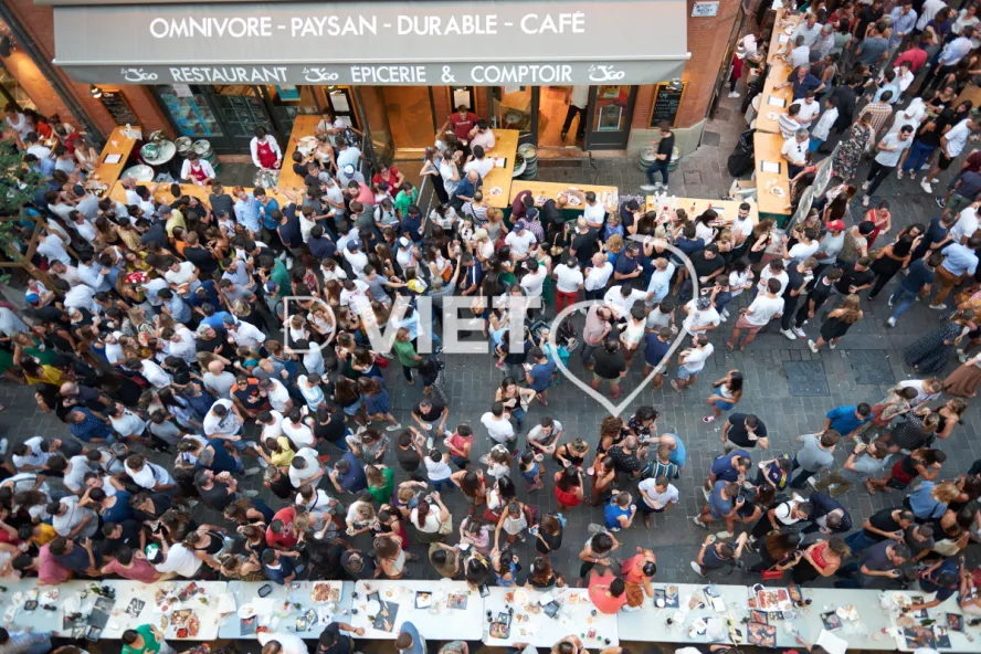 Photo TOULOUSE by VIET - Nocturne Marche Victor Hugo