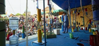 Photo TOULOUSE by VIET - animation aux abattoirs