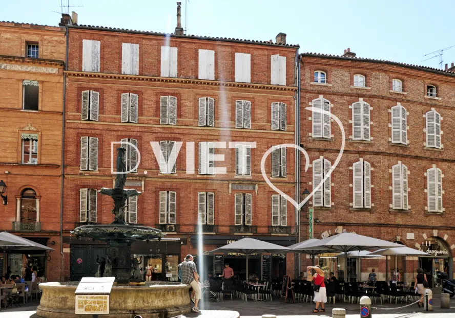 Photo TOULOUSE by VIET - Place Salengro fontaine