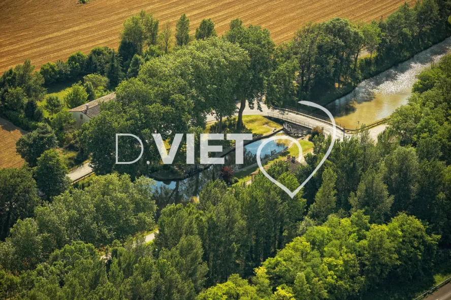 Photo TOULOUSE by VIET - Canal du Midi Avignonet