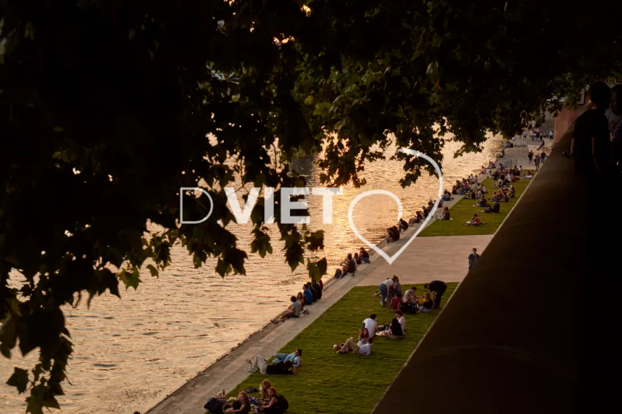 Photo TOULOUSE by VIET - coucher de soleil