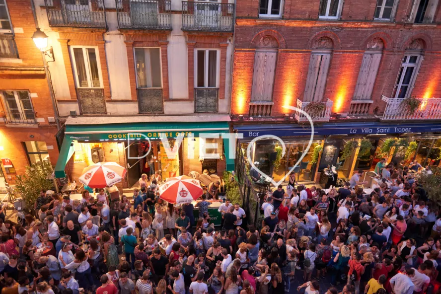 Photo TOULOUSE by VIET - Nocturne Marche Victor Hugo