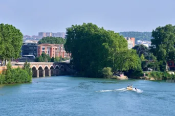 Photo TOULOUSE by VIET - Pont du halage de Tounis