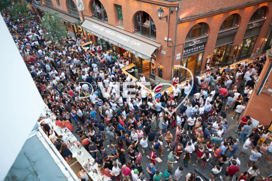 Photo TOULOUSE by VIET - Nocturne Marche Victor Hugo