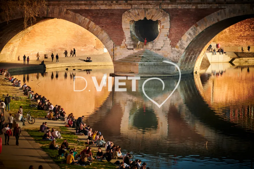 Photo TOULOUSE by VIET - Garonne Les quais