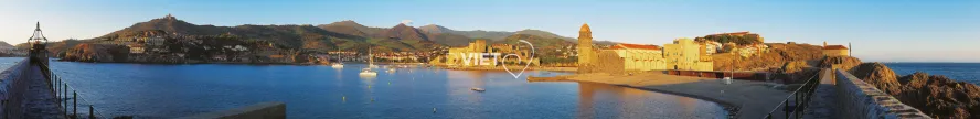 Photo TOULOUSE by VIET - Collioure panoramique de la Baie