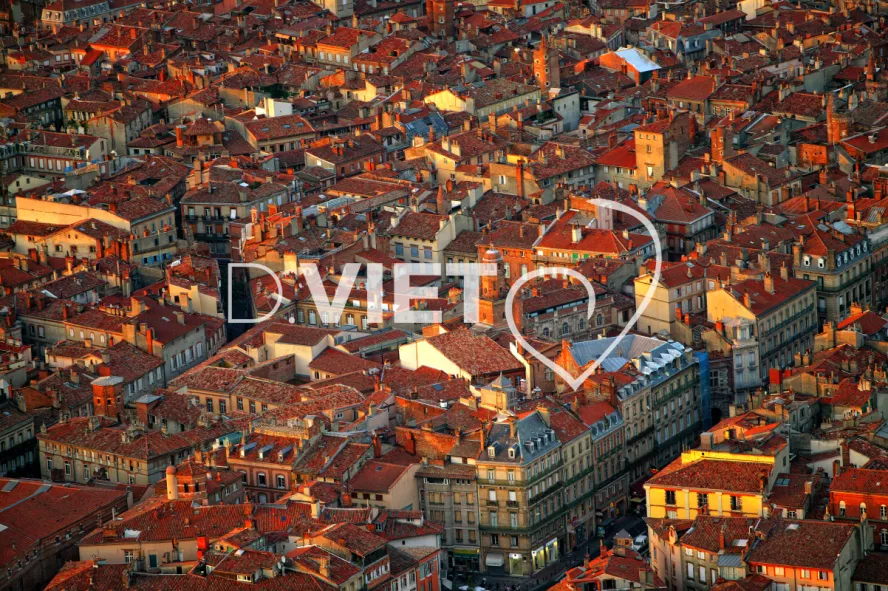 Photo TOULOUSE by VIET - Vue sur les toits de Toulouse